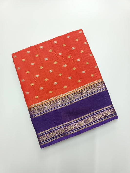 SEMI CREPE SILK SAREE