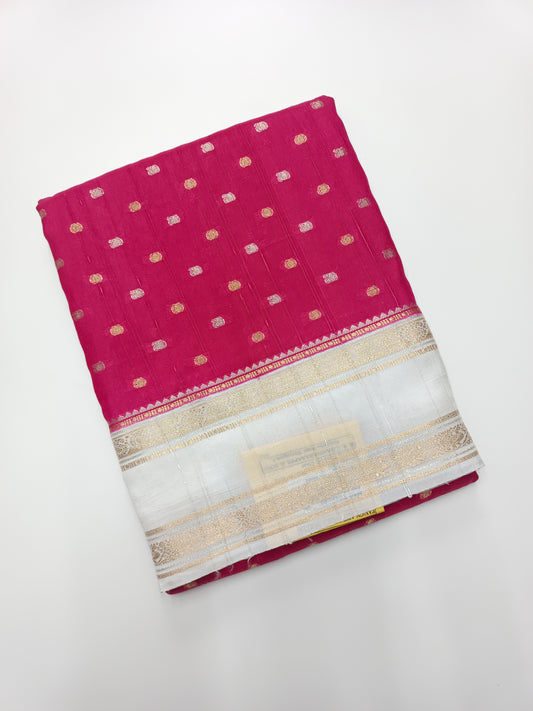 SEMI CREPE SILK SAREE