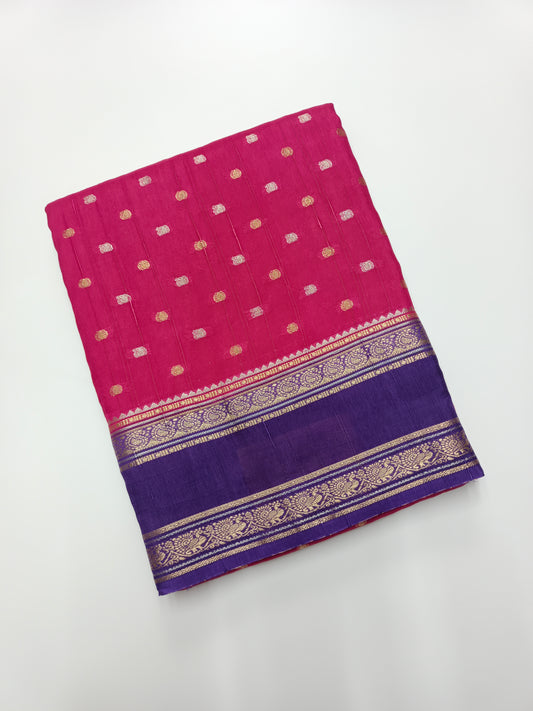 SEMI CREPE SILK SAREE
