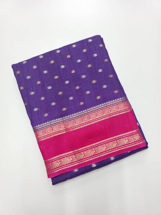 SEMI CREPE SILK SAREE