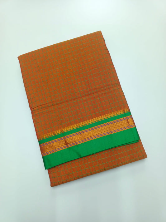 FANCY ILKAL COTTON SAREE - B S CHANNABASAPPA & SONS