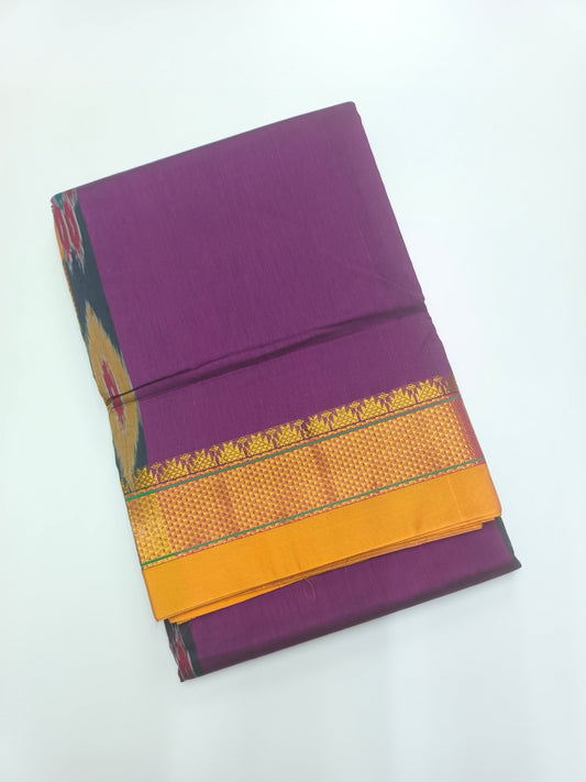 FANCY ILKAL COTTON SAREE - B S CHANNABASAPPA & SONS