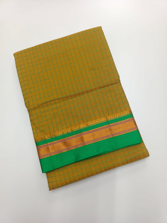 FANCY ILKAL COTTON SAREE - B S CHANNABASAPPA & SONS