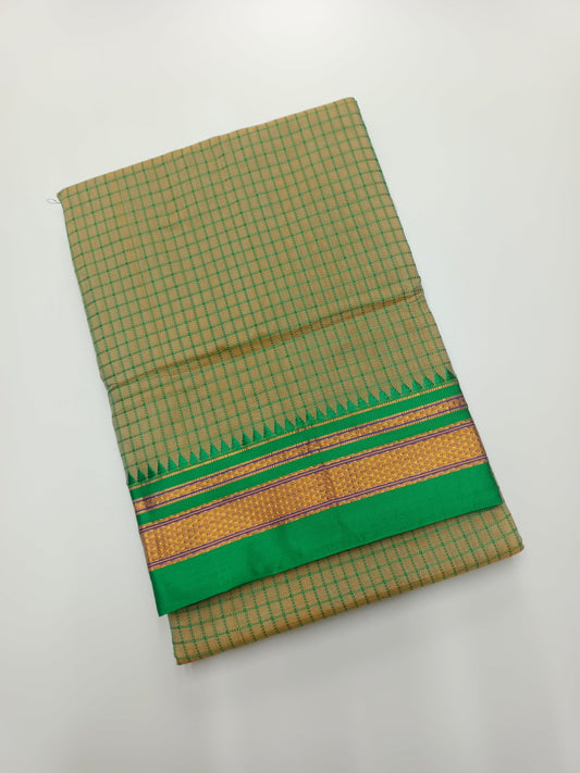 FANCY ILKAL COTTON SAREE - B S CHANNABASAPPA & SONS