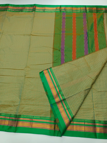 FANCY ILKAL COTTON SAREE - B S CHANNABASAPPA & SONS