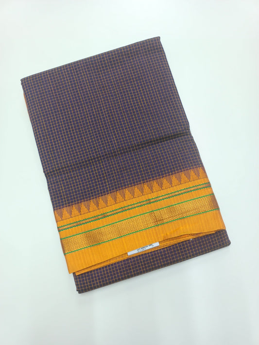 FANCY ILKAL COTTON SAREE - B S CHANNABASAPPA & SONS