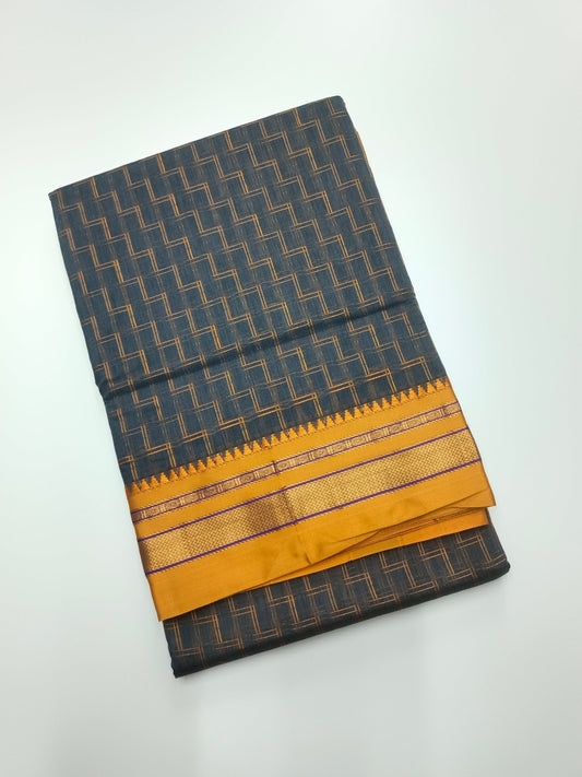 FANCY ILKAL COTTON SAREE - B S CHANNABASAPPA & SONS