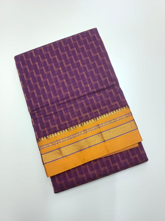 FANCY ILKAL COTTON SAREE - B S CHANNABASAPPA & SONS
