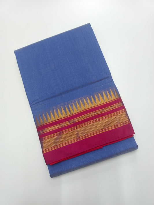 FANCY ILKAL COTTON SAREE - B S CHANNABASAPPA & SONS