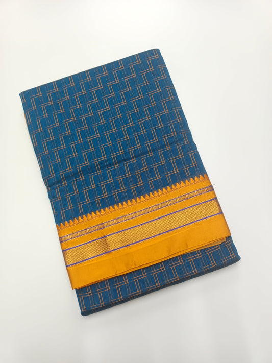 FANCY ILKAL COTTON SAREE - B S CHANNABASAPPA & SONS