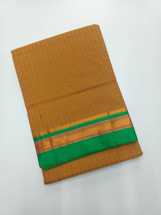 FANCY ILKAL COTTON SAREE - B S CHANNABASAPPA & SONS