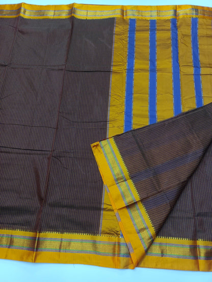 FANCY ILKAL COTTON SAREE - B S CHANNABASAPPA & SONS