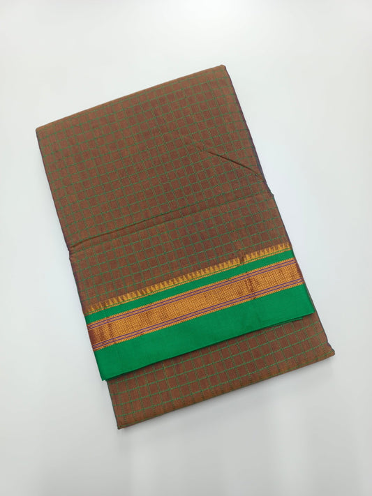 FANCY ILKAL COTTON SAREE - B S CHANNABASAPPA & SONS