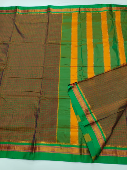 FANCY ILKAL COTTON SAREE - B S CHANNABASAPPA & SONS