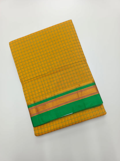 FANCY ILKAL COTTON SAREE - B S CHANNABASAPPA & SONS