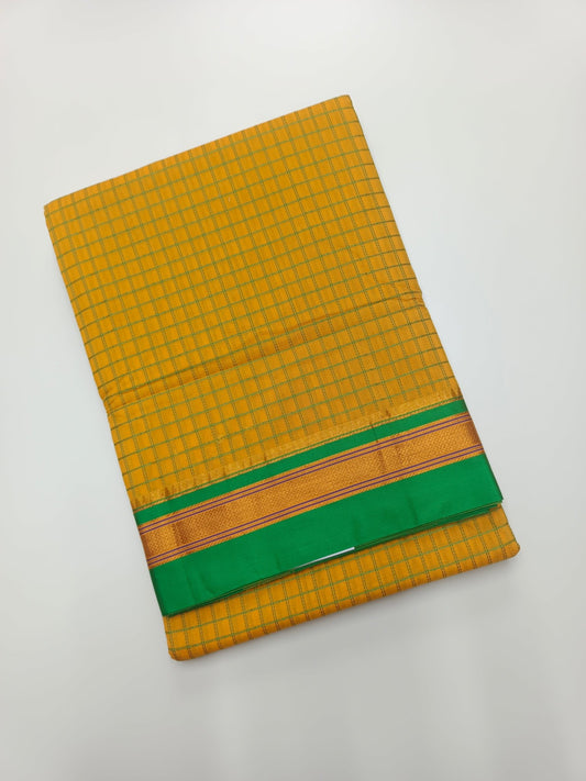 FANCY ILKAL COTTON SAREE - B S CHANNABASAPPA & SONS