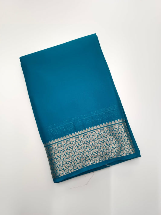 ART CREPE SILK SAREE - B S CHANNABASAPPA & SONS