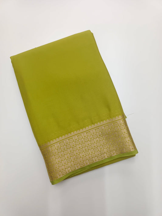 ART CREPE SILK SAREE - B S CHANNABASAPPA & SONS