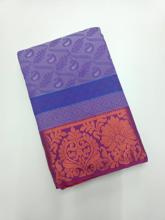 ART SILK EMBOSE SAREE - B S CHANNABASAPPA & SONS