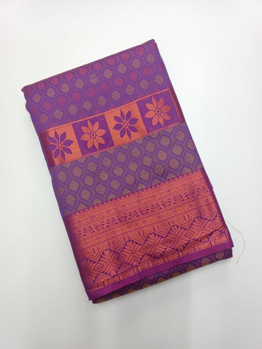 ART SILK EMBOSE SAREE - B S CHANNABASAPPA & SONS