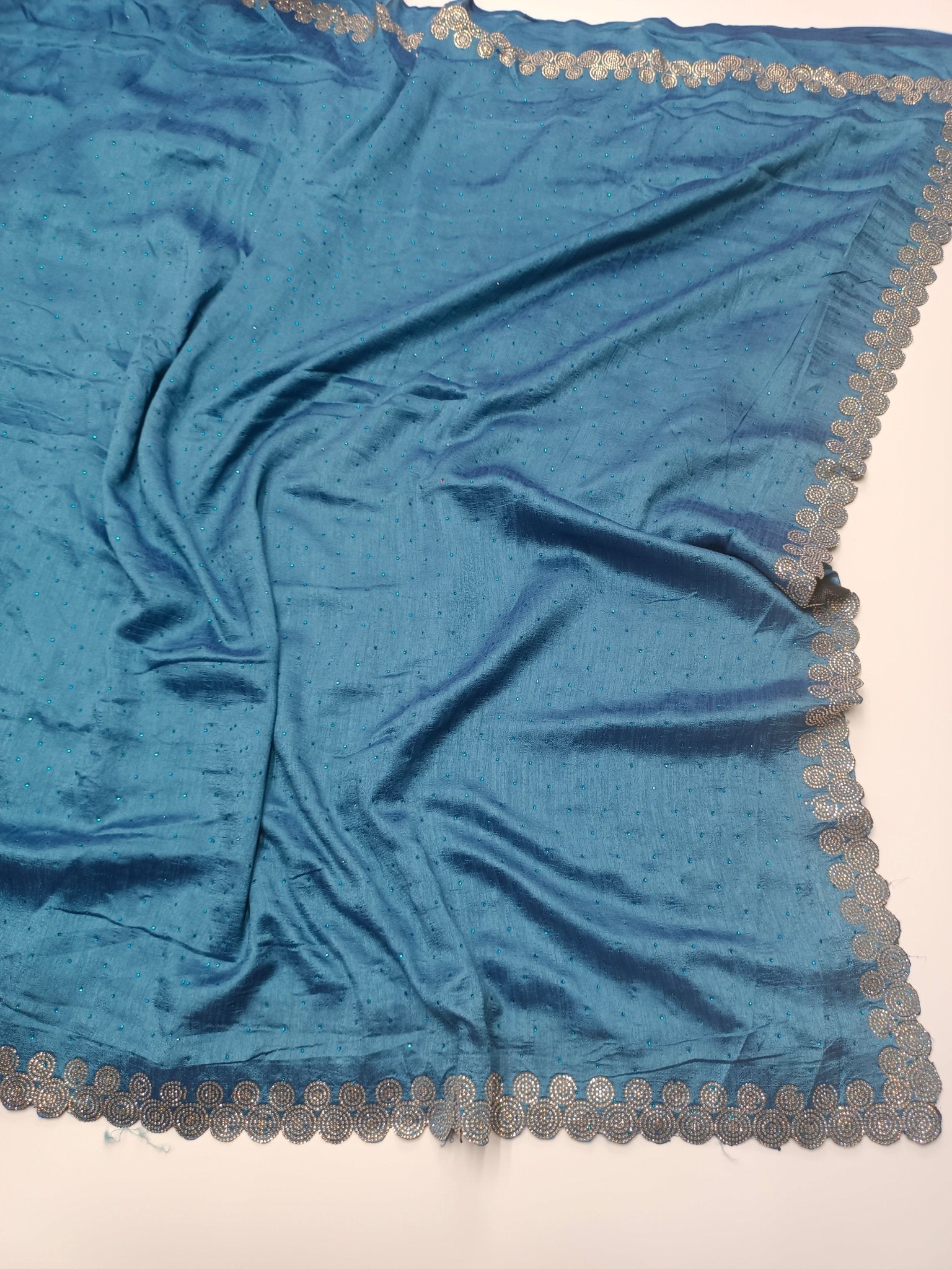 FANCY EMBROIDERY WORK SAREE - B S CHANNABASAPPA & SONS