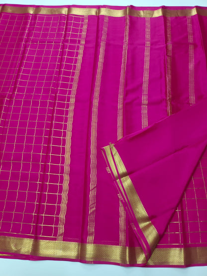 PURE CREPE SILK SAREE - B S CHANNABASAPPA & SONS