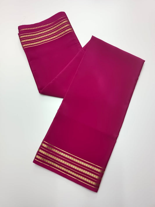 PURE CREPE SILK SAREE - B S CHANNABASAPPA & SONS