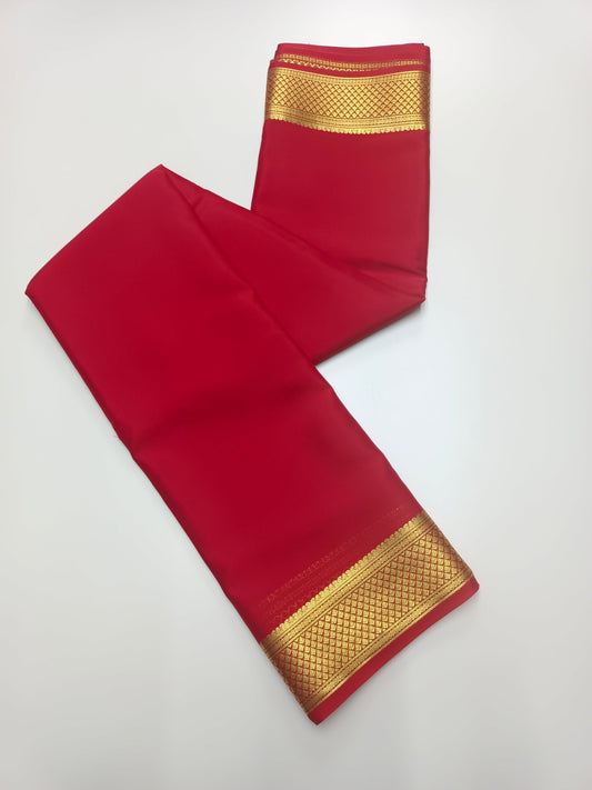 PURE CREPE SILK SAREE - B S CHANNABASAPPA & SONS