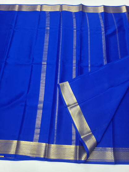 PURE CREPE SILK SAREE - B S CHANNABASAPPA & SONS