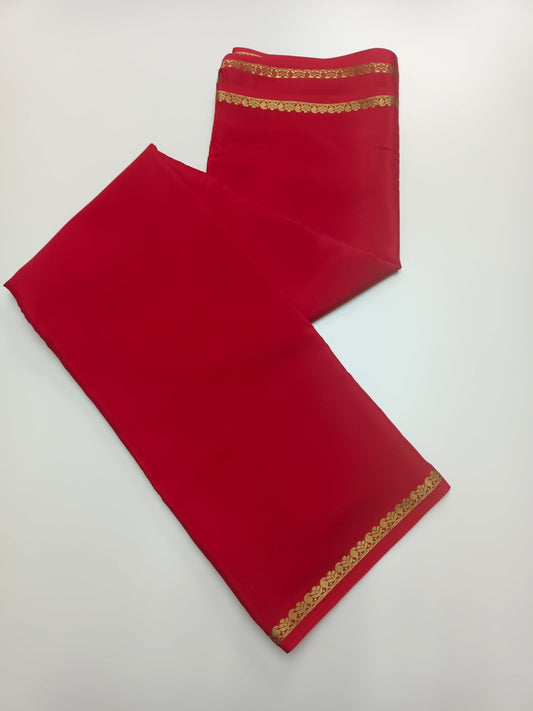 PURE CREPE SILK SAREE - B S CHANNABASAPPA & SONS