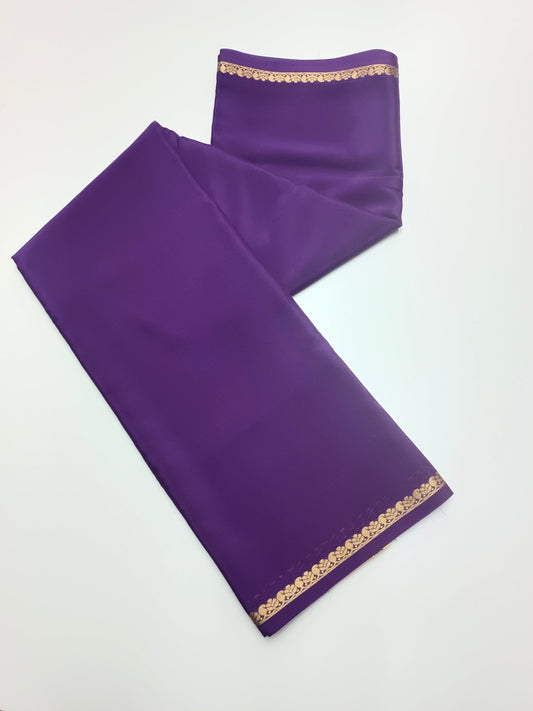 PURE CREPE SILK SAREE - B S CHANNABASAPPA & SONS
