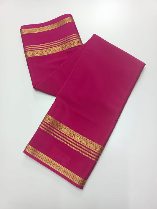PURE CREPE SILK SAREE - B S CHANNABASAPPA & SONS