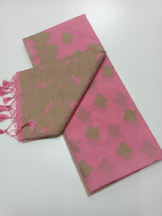 FANCY RAW SILK SAREE - B S CHANNABASAPPA & SONS