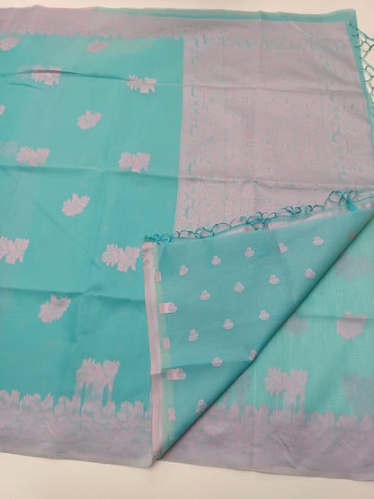 FANCY RAW SILK SAREE - B S CHANNABASAPPA & SONS