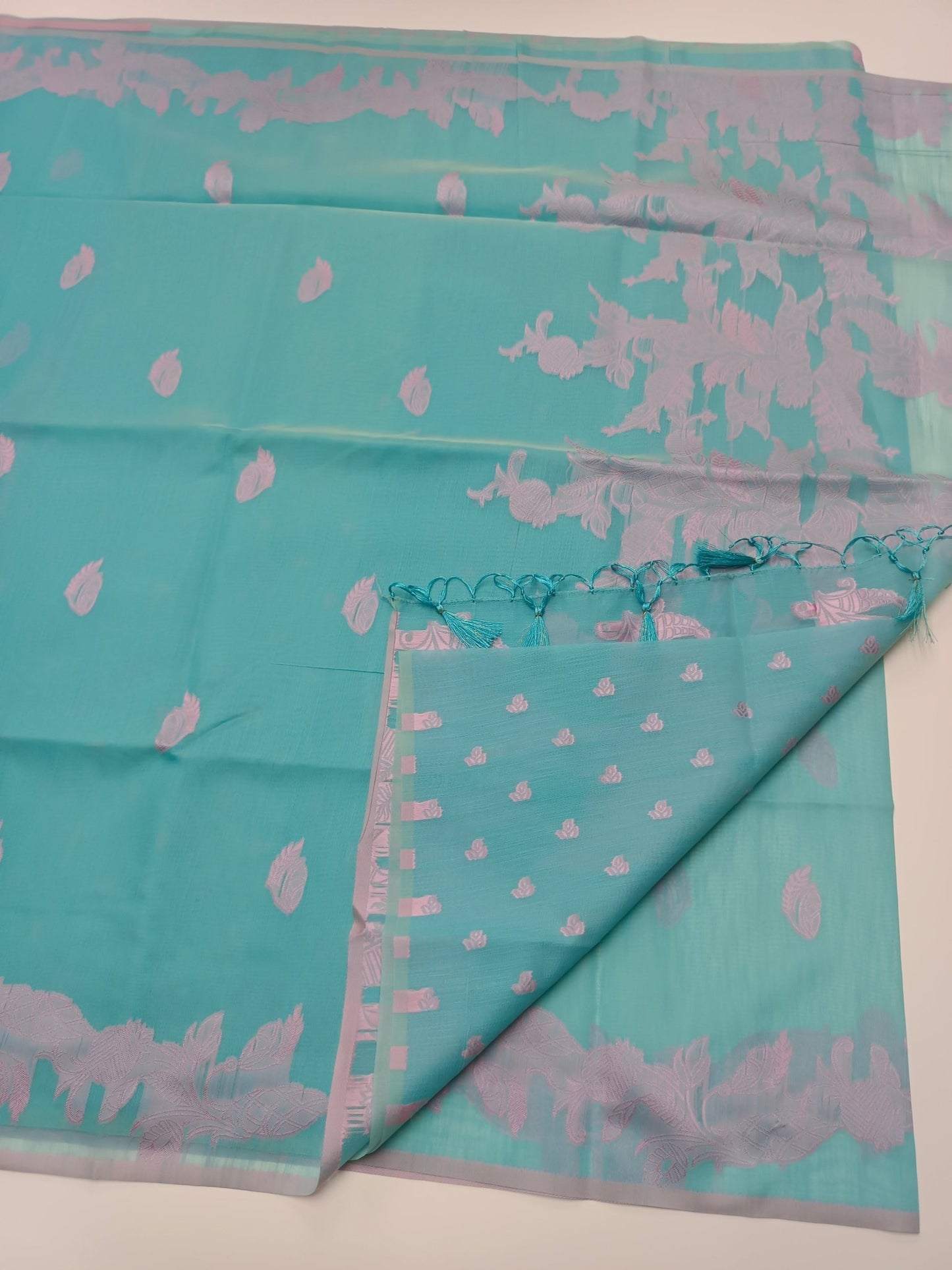 FANCY RAW SILK SAREE - B S CHANNABASAPPA & SONS