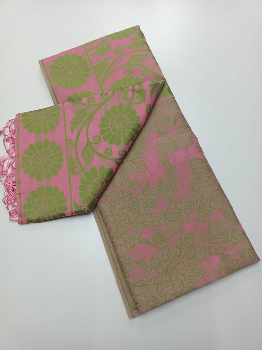 FANCY RAW SILK SAREE - B S CHANNABASAPPA & SONS