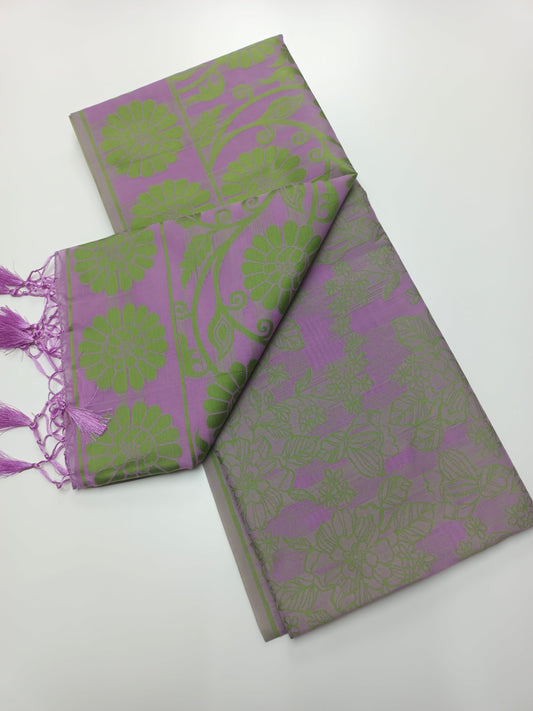 FANCY RAW SILK SAREE - B S CHANNABASAPPA & SONS