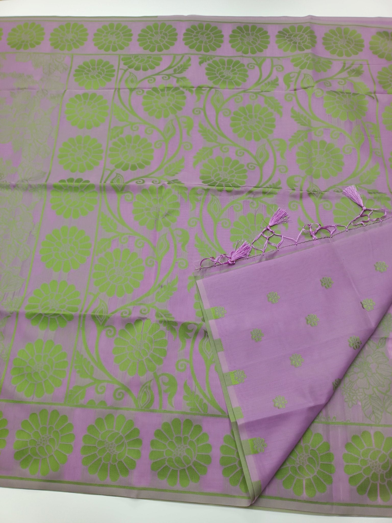 FANCY RAW SILK SAREE - B S CHANNABASAPPA & SONS