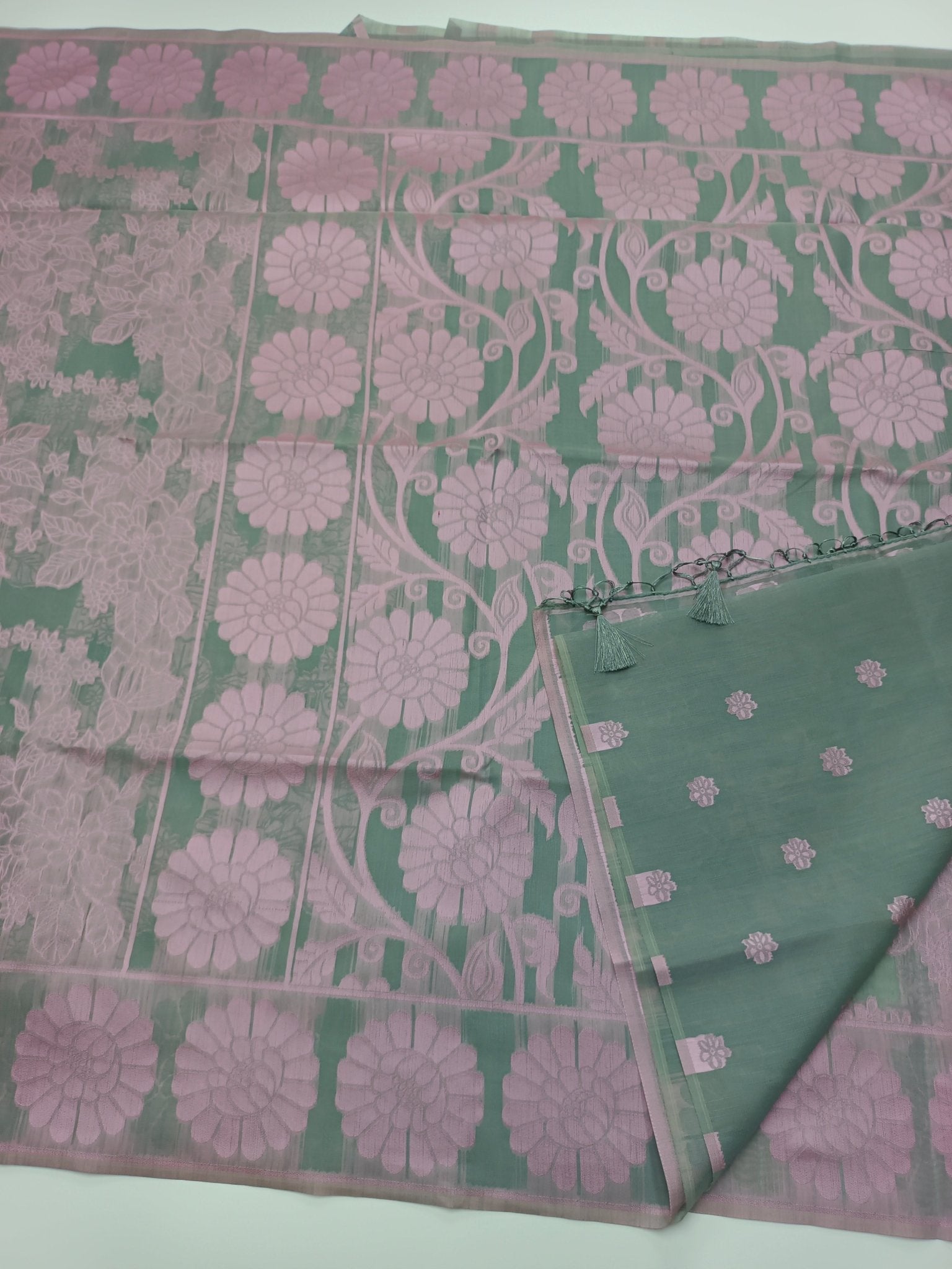 FANCY RAW SILK SAREE - B S CHANNABASAPPA & SONS