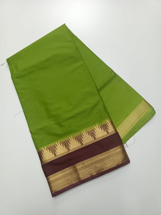 SEMI CREPE SILK SAREE - B S CHANNABASAPPA & SONS