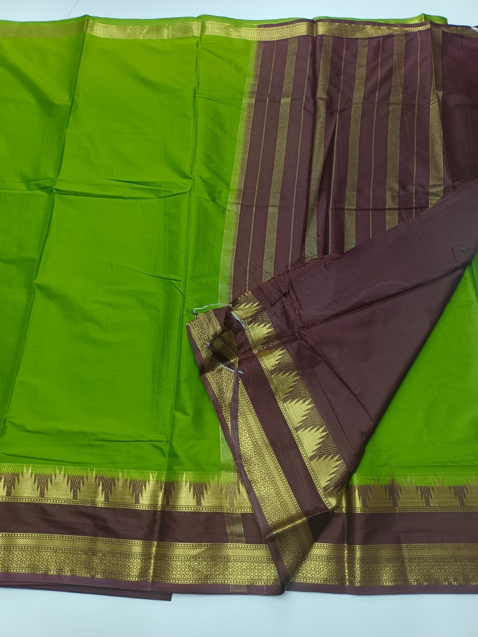SEMI CREPE SILK SAREE - B S CHANNABASAPPA & SONS