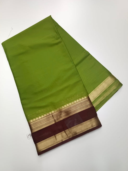 SEMI CREPE SILK SAREE - B S CHANNABASAPPA & SONS