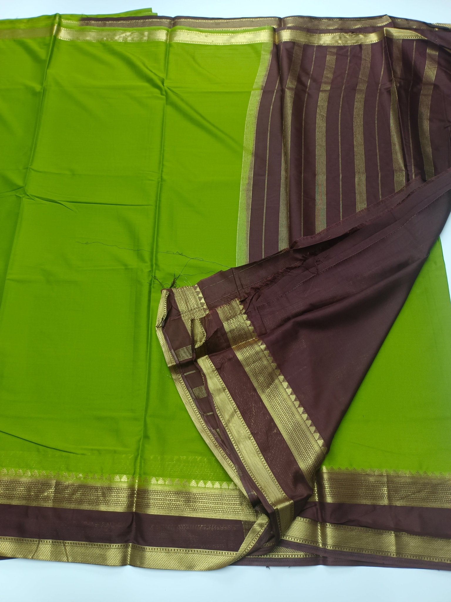 SEMI CREPE SILK SAREE - B S CHANNABASAPPA & SONS