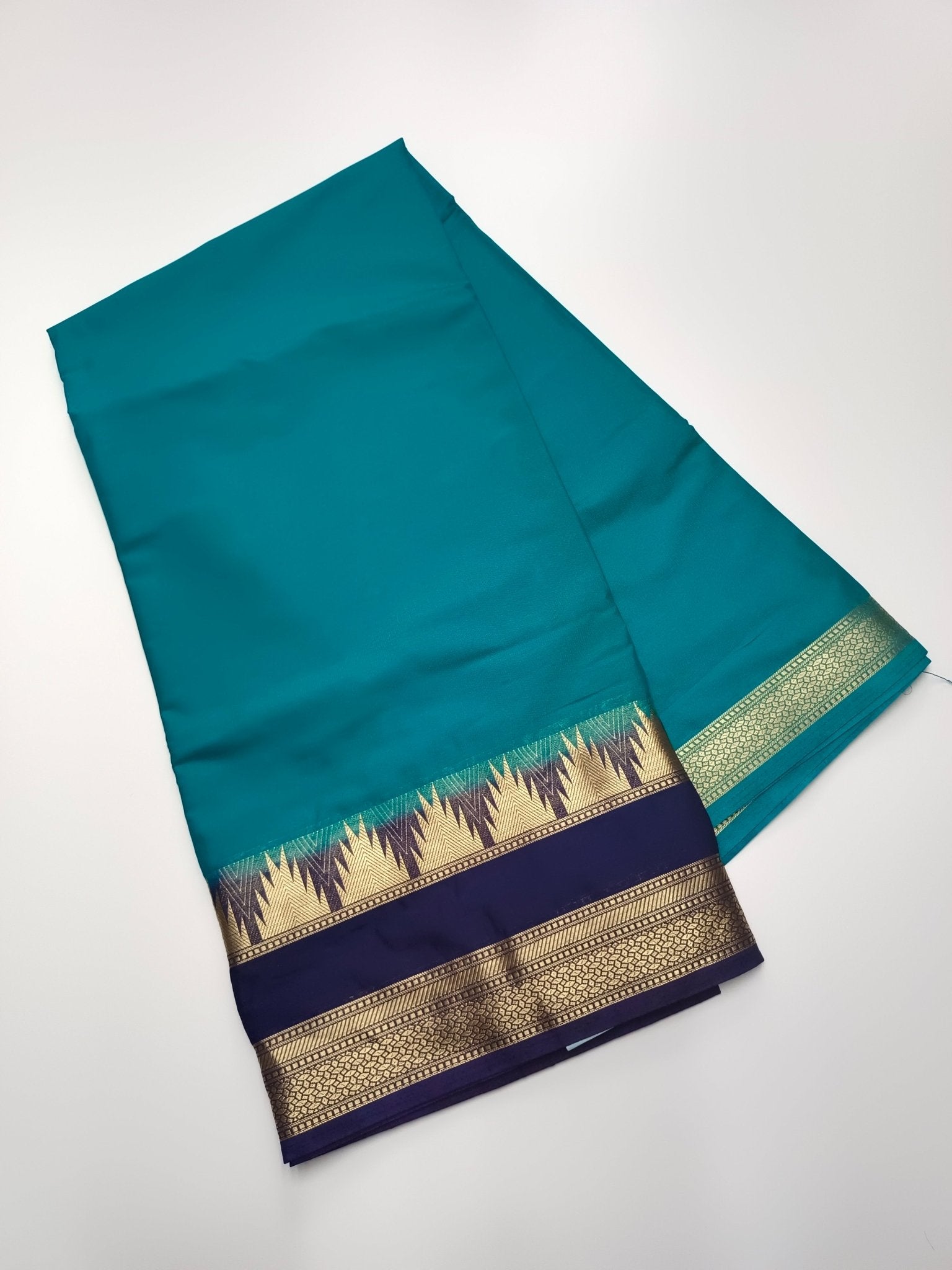 SEMI CREPE SILK SAREE - B S CHANNABASAPPA & SONS