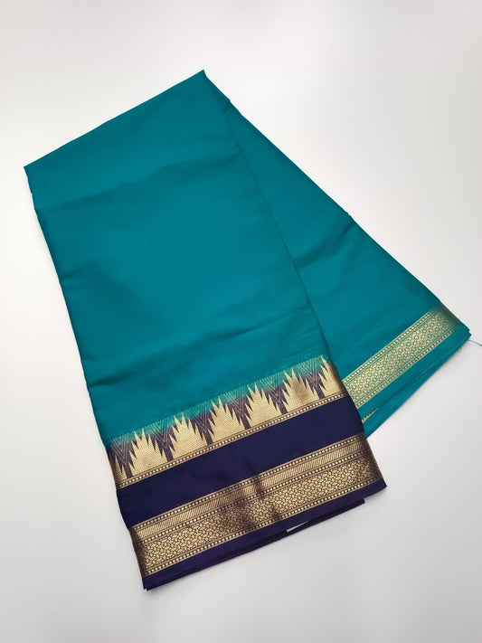 SEMI CREPE SILK SAREE - B S CHANNABASAPPA & SONS