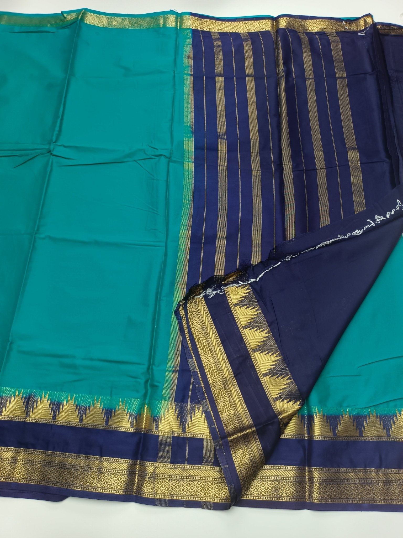 SEMI CREPE SILK SAREE - B S CHANNABASAPPA & SONS
