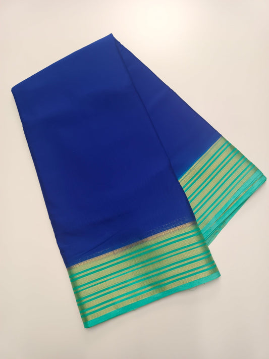 SEMI CREPE SILK SAREE - B S CHANNABASAPPA & SONS