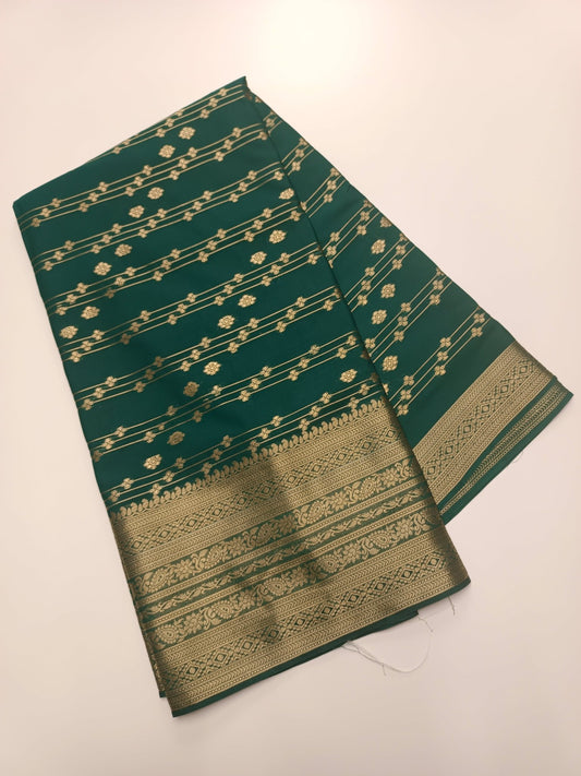 SEMI CREPE SILK SAREE - B S CHANNABASAPPA & SONS