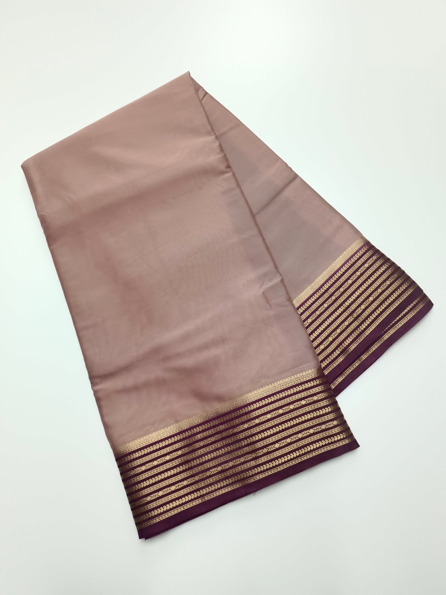SEMI CREPE SILK SAREE - B S CHANNABASAPPA & SONS