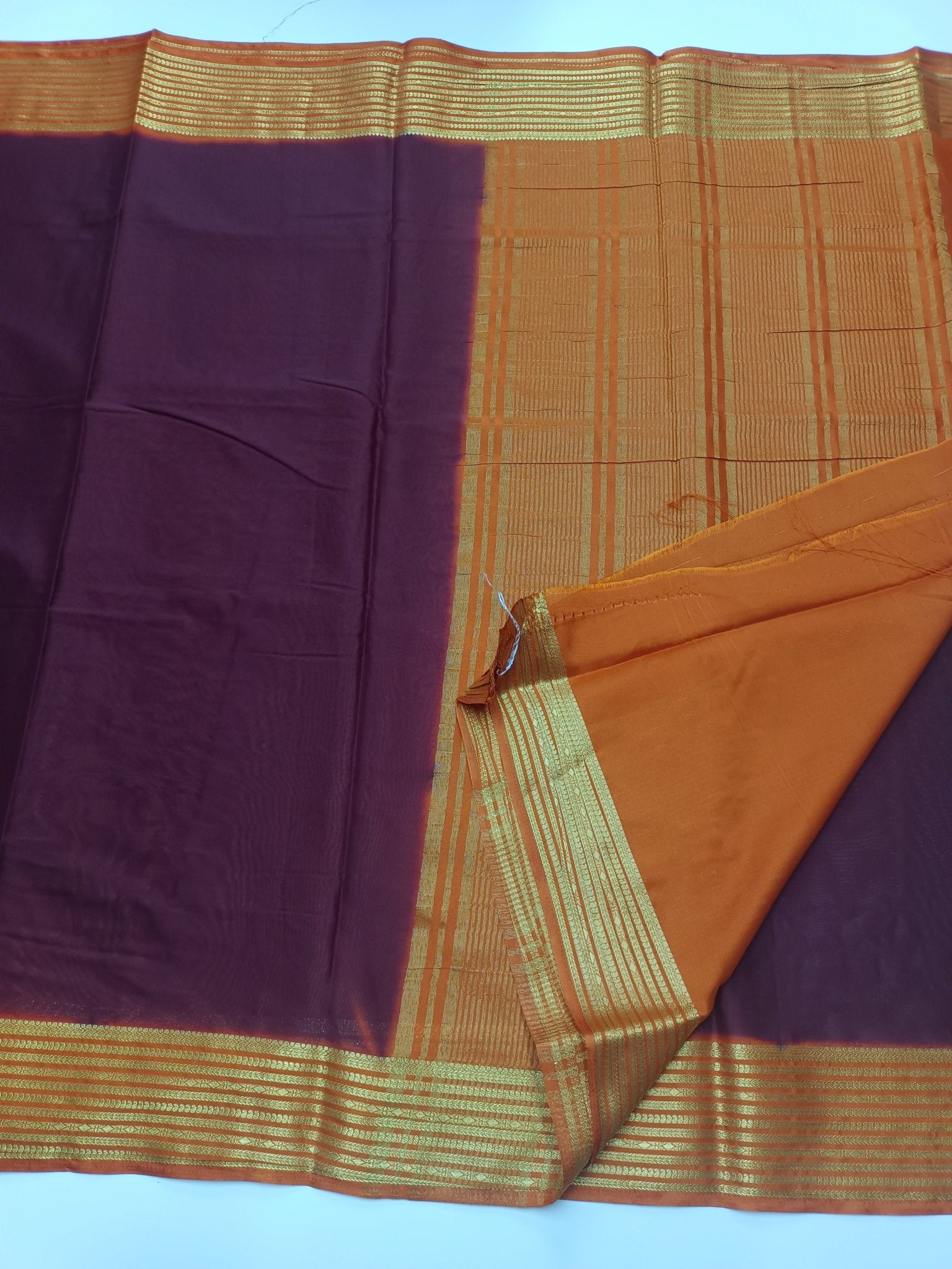SEMI CREPE SILK SAREE - B S CHANNABASAPPA & SONS